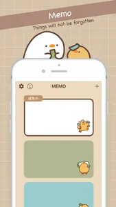 Duck Widget Memo - 鴨梨子 screenshot 4