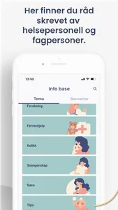 Foreldre og spedbarnshjelpen screenshot 3