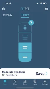 CEFREF - Migraine Tracker screenshot 4