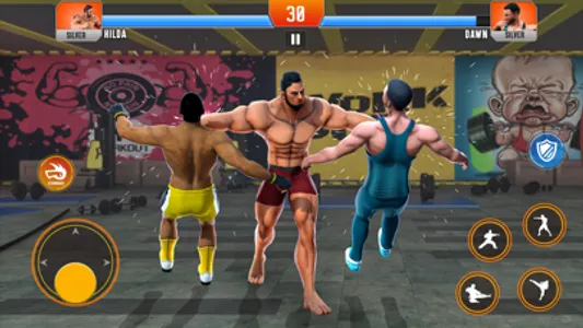 Gym Fighting Karate Revolution screenshot 0