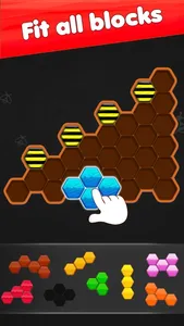 Honeycomb Hexa Block Puzzle screenshot 1