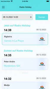 Radio Holiday screenshot 1