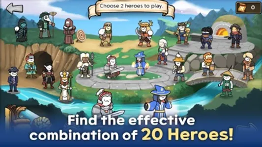 3 Minute Heroes: Card Defense screenshot 3