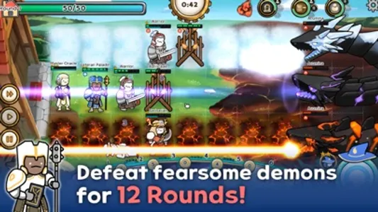 3 Minute Heroes: Card Defense screenshot 4