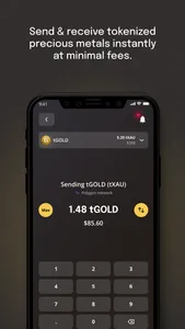 Aurus - Precious Metals & DeFi screenshot 2