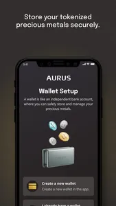 Aurus - Precious Metals & DeFi screenshot 3