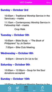 UCC Clayton OH screenshot 2