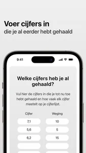 Welk Cijfer Moet Ik Halen? screenshot 2