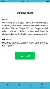 Dalgety Fish Bar Dunfermline screenshot 3