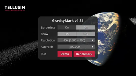 GravityMark GPU Benchmark screenshot 0