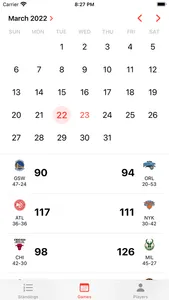 NBA Standings screenshot 3