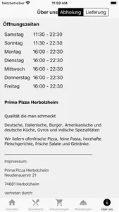 Prima Pizza Herbolzheim screenshot 4