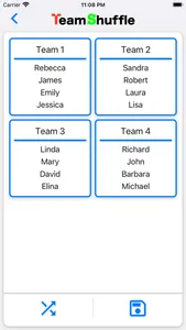 Team-Shuffle screenshot 5