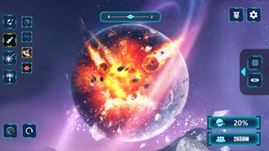 Solar Planet Smash Simulator screenshot 1