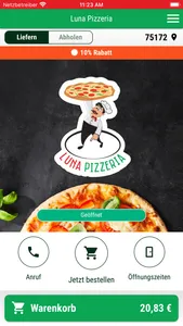 Luna Pizzeria screenshot 0