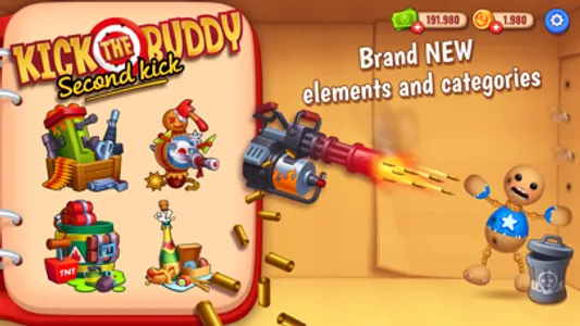 Kick the Buddy: Second Kick screenshot 1