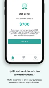 Uplift - Buy Now, Pay Later screenshot 2