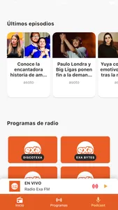 Exa FM Costa Rica screenshot 2