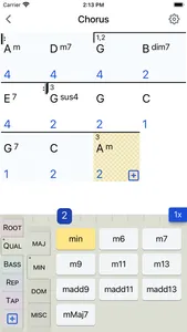 Dom7 Chord Charts screenshot 1