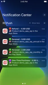 RevenueCat Notification Client screenshot 0