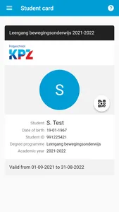 OSIRIS Hogeschool KPZ screenshot 7