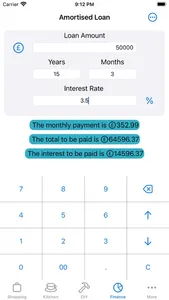 Kalmaro Calc screenshot 1