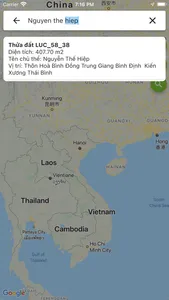 Thai Binh Land Map screenshot 1