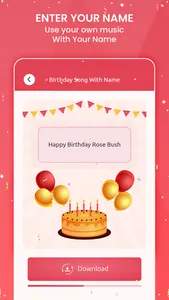 Birthday Name Song Video Maker screenshot 5