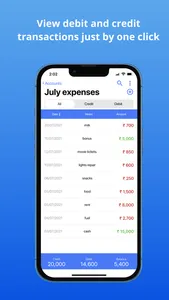 Account & Expense Manager screenshot 1