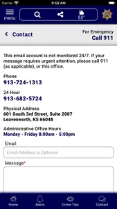 Leavenworth County KS Sheriff screenshot 4