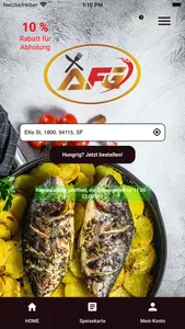AFG Lieferservice screenshot 0