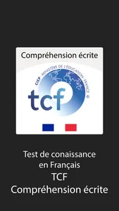 TCF - Compréhension écrite screenshot 3