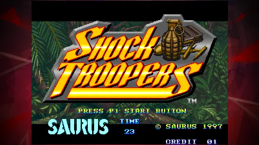 SHOCK TROOPERS ACA NEOGEO screenshot 0