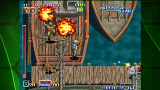 SHOCK TROOPERS ACA NEOGEO screenshot 3