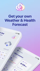 Weather & Health Live Forecast screenshot 1