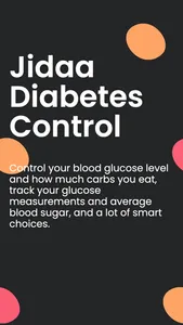 Jidaa - diabetes control screenshot 0