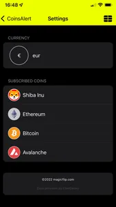 CoinsAlert screenshot 6