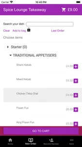 Spice Lounge Takeaway Online screenshot 2