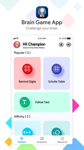 Brain Game: Train The Brain screenshot 1