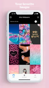 Girly Wallpapers Cute Glitter screenshot 7