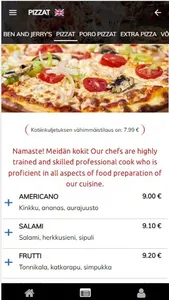 Karhulan Pizzeria screenshot 1