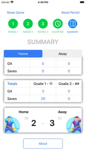 Scoresheet Helper screenshot 1