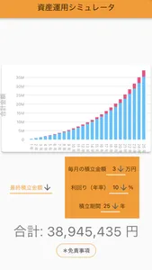 資産運用シミュレータ screenshot 0