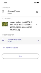 AirDash File Sharing screenshot 1