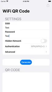 WiFi QR-Code screenshot 0