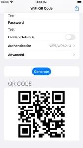 WiFi QR-Code screenshot 1