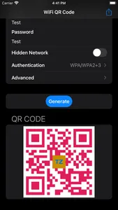 WiFi QR-Code screenshot 3