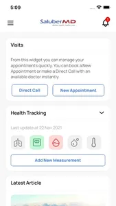 SaluberMD App screenshot 1