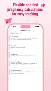 Pregnancy Calculator, Due Date screenshot 3