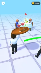 Waiter Run 3D! screenshot 0